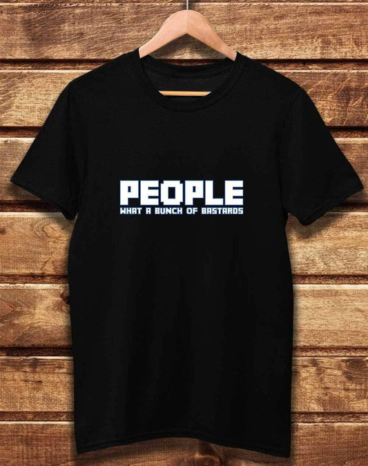 DELUXE People = Bastards Organic Cotton T-Shirt XS / Black  - Off World Tees