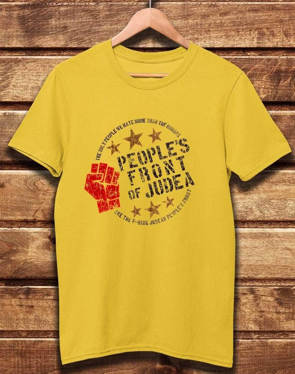 DELUXE People's Front of Judea Organic Cotton T-Shirt S / Yellow  - Off World Tees