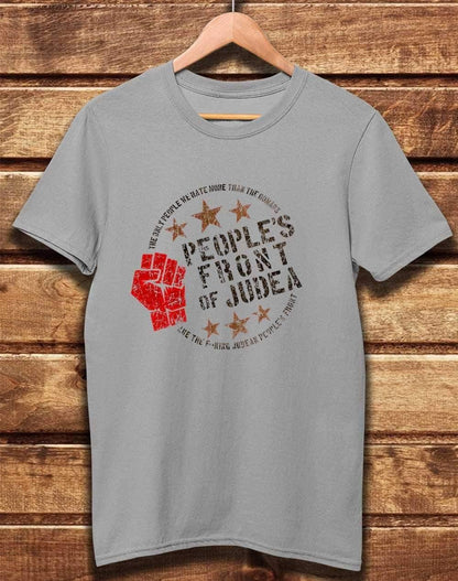 DELUXE People's Front of Judea Organic Cotton T-Shirt XS / Light Grey  - Off World Tees