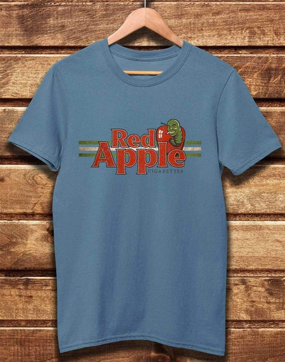DELUXE Red Apple Cigarettes Organic Cotton T-Shirt XS / Faded Denim  - Off World Tees