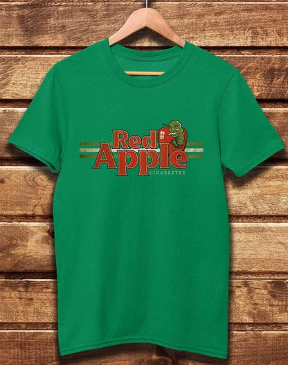 DELUXE Red Apple Cigarettes Organic Cotton T-Shirt XS / Kelly Green  - Off World Tees