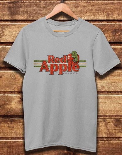DELUXE Red Apple Cigarettes Organic Cotton T-Shirt XS / Light Grey  - Off World Tees
