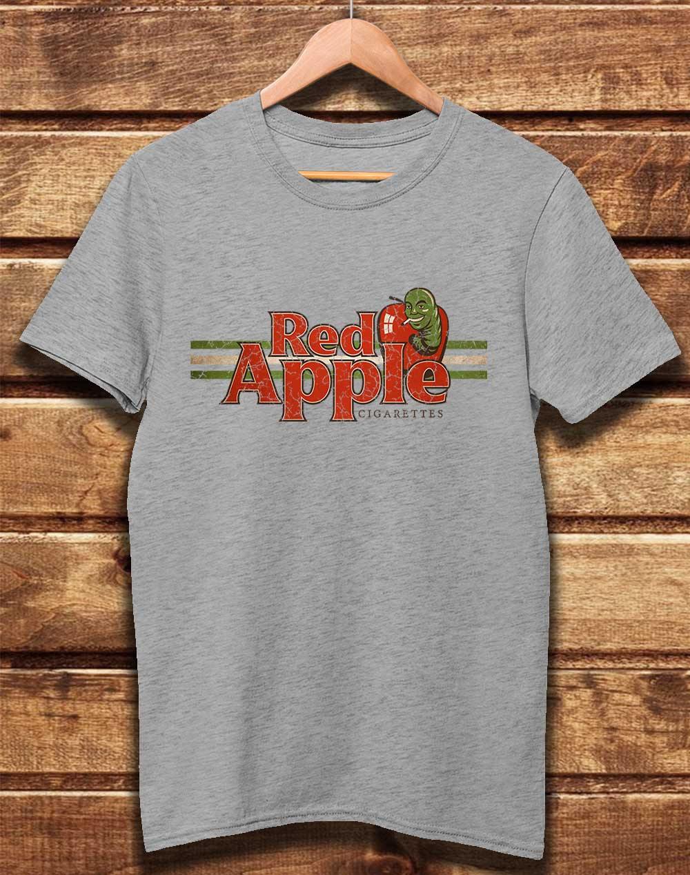 DELUXE Red Apple Cigarettes Organic Cotton T-Shirt XS / Melange Grey  - Off World Tees