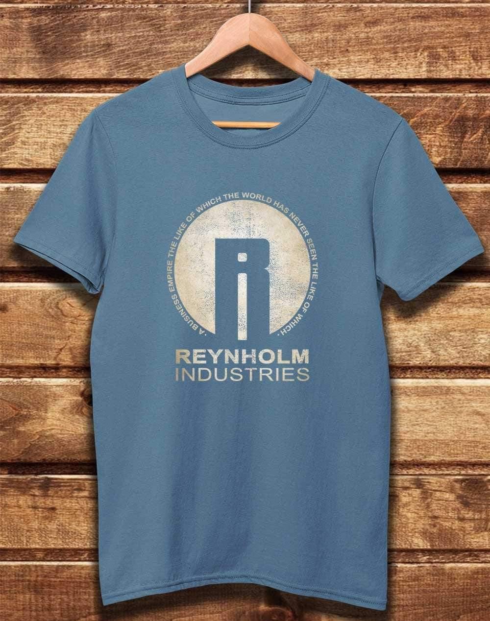 DELUXE Reynholm Industries Organic Cotton T-Shirt XS / Faded Denim  - Off World Tees