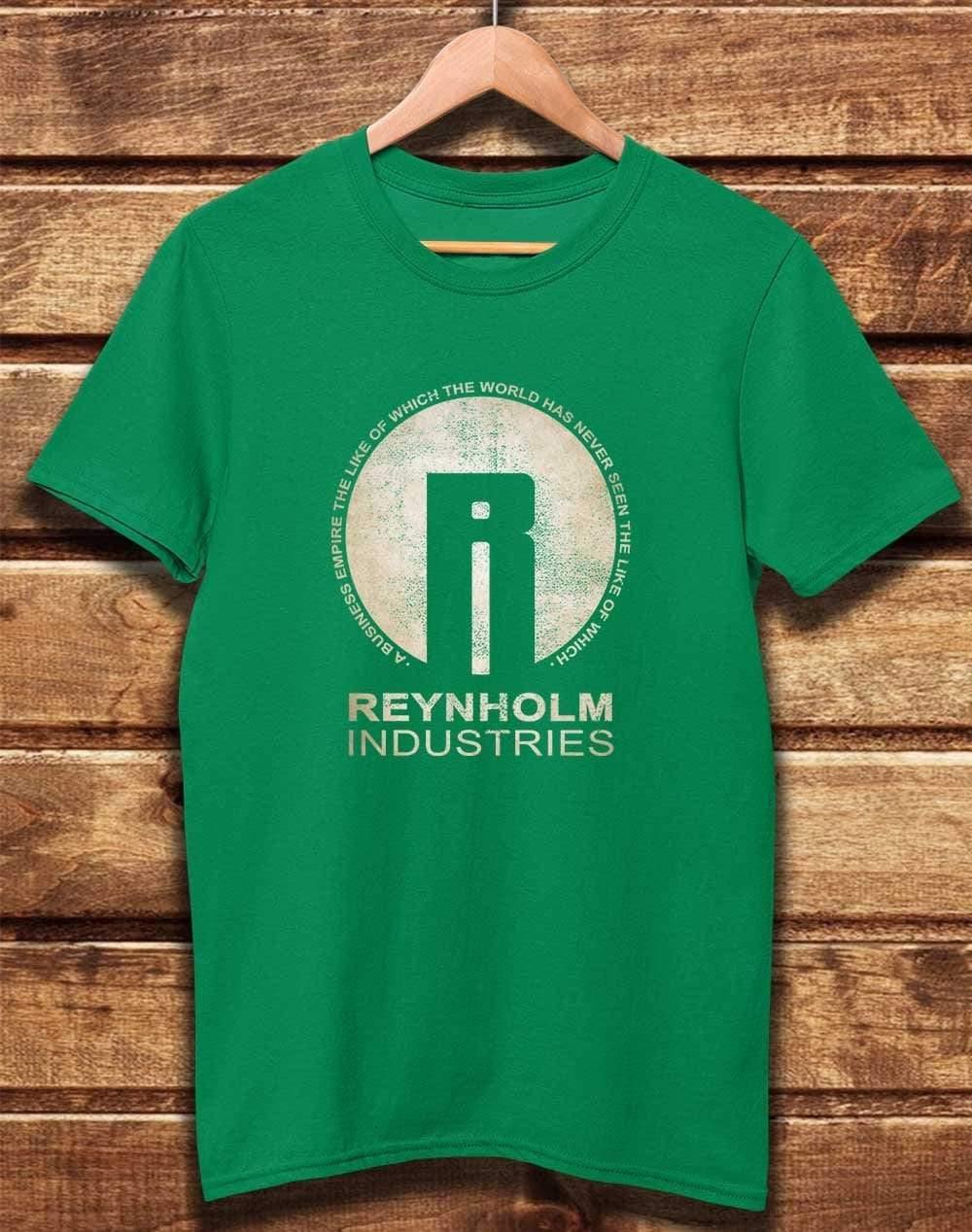 DELUXE Reynholm Industries Organic Cotton T-Shirt XS / Kelly Green  - Off World Tees