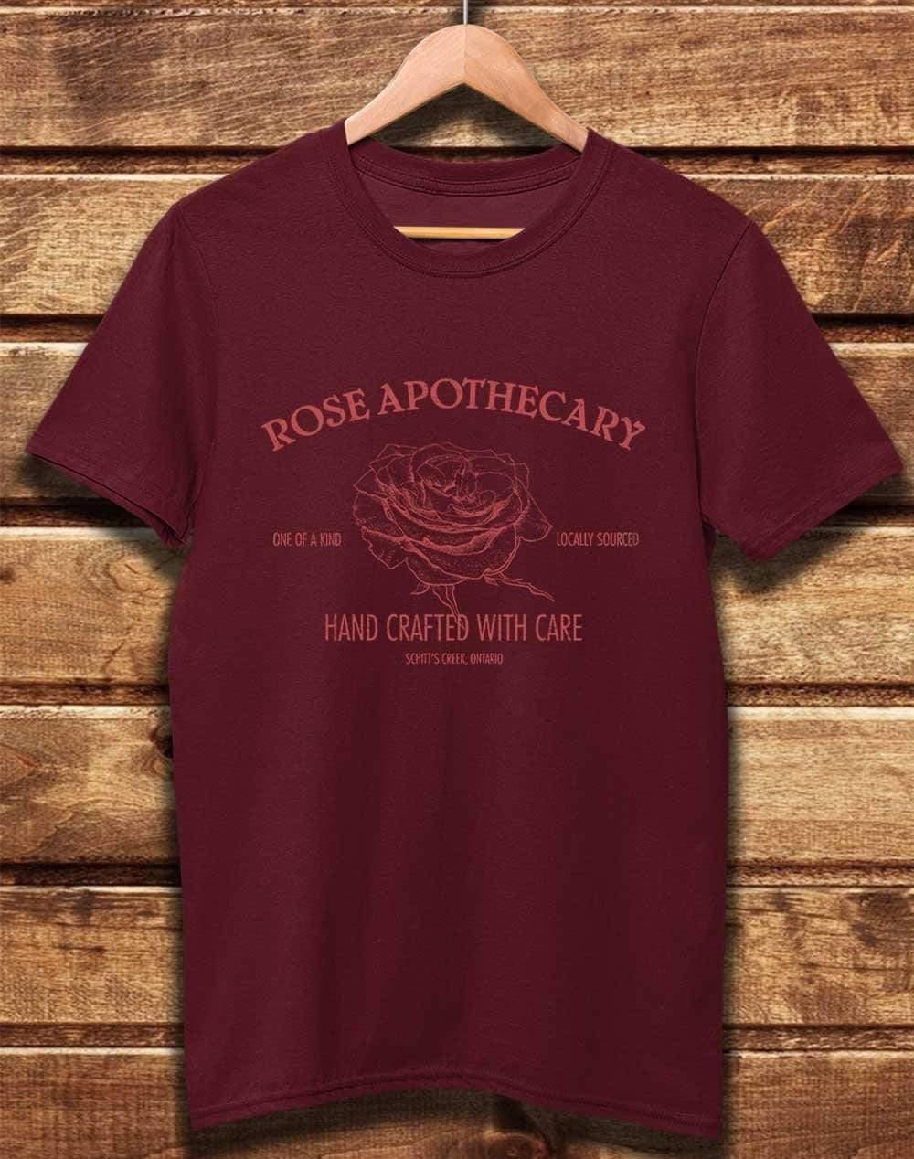 DELUXE Rose Apothecary Organic Cotton T-Shirt XS / Burgundy  - Off World Tees