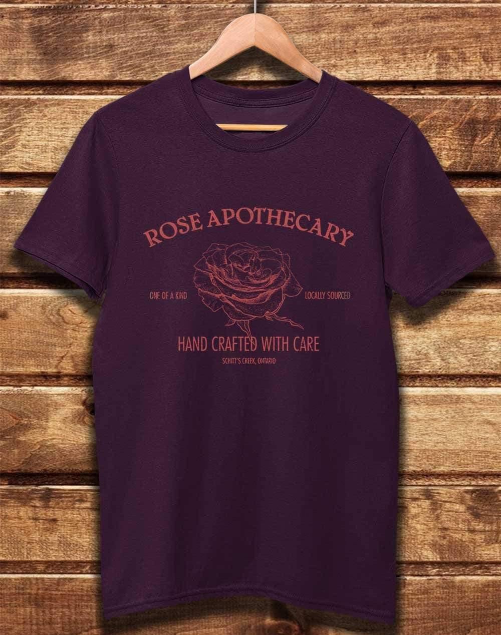 DELUXE Rose Apothecary Organic Cotton T-Shirt XS / Eggplant  - Off World Tees