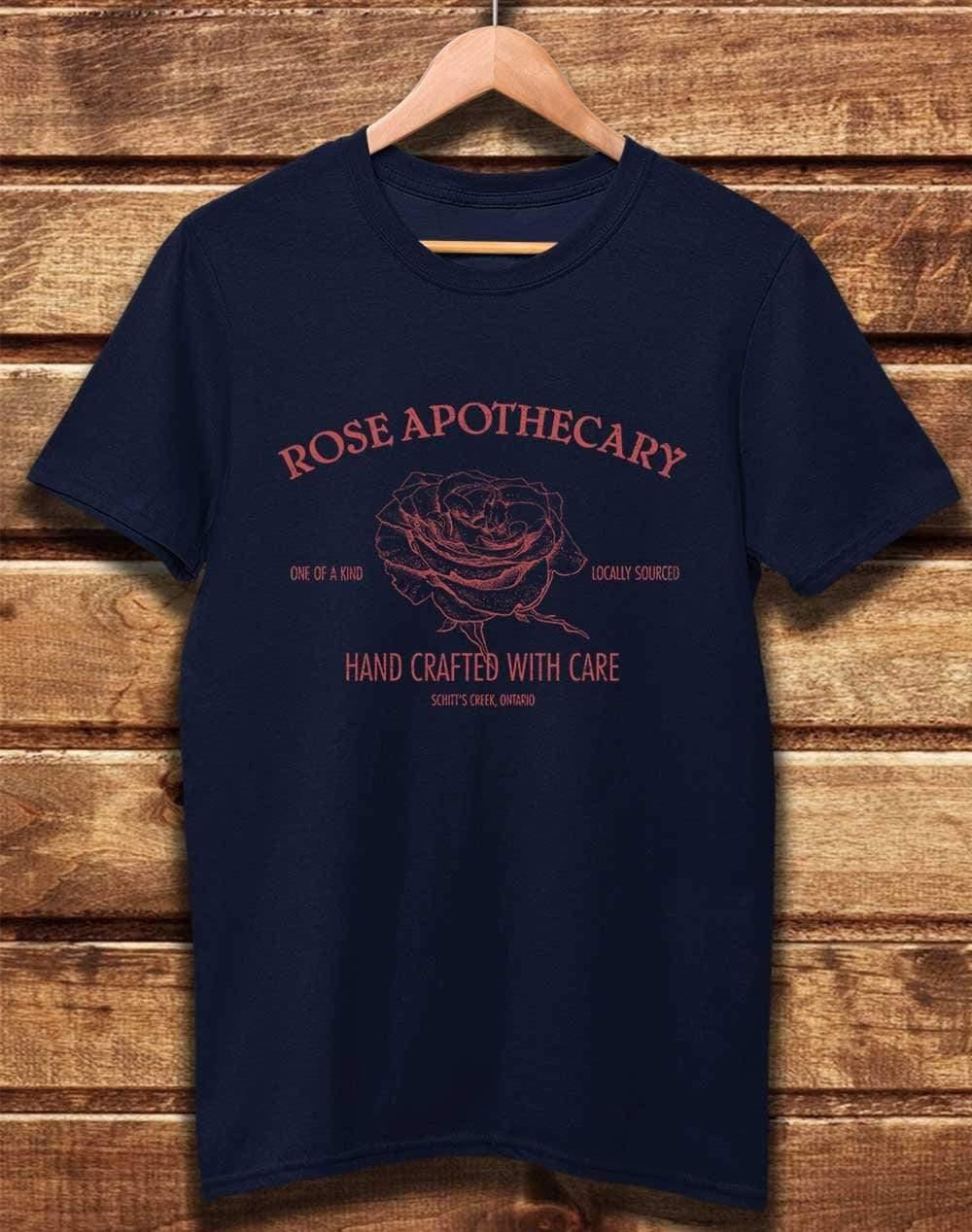 DELUXE Rose Apothecary Organic Cotton T-Shirt XS / Navy  - Off World Tees