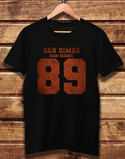 DELUXE San Dimas High School 89 Organic Cotton T-Shirt XS / Black  - Off World Tees