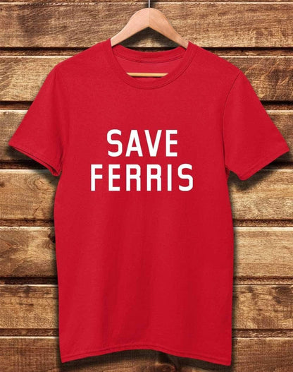 DELUXE Save Ferris Organic Cotton T-Shirt XS / Red  - Off World Tees