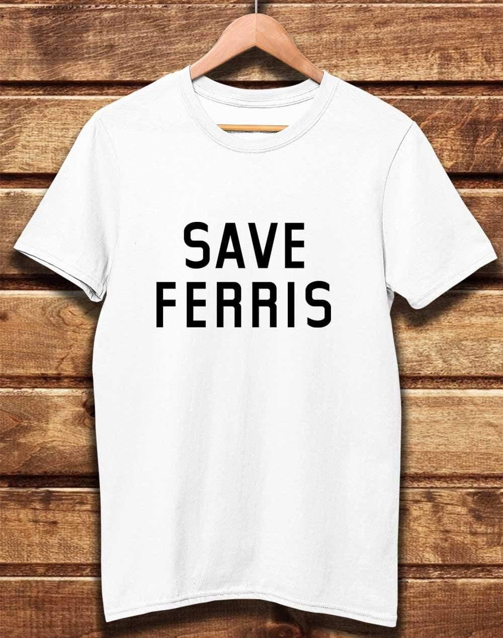 DELUXE Save Ferris Organic Cotton T-Shirt XS / White  - Off World Tees
