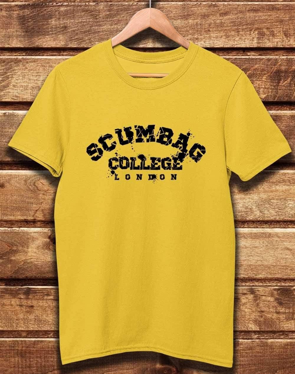 DELUXE Scumbag College Organic Cotton T-Shirt S / Yellow  - Off World Tees