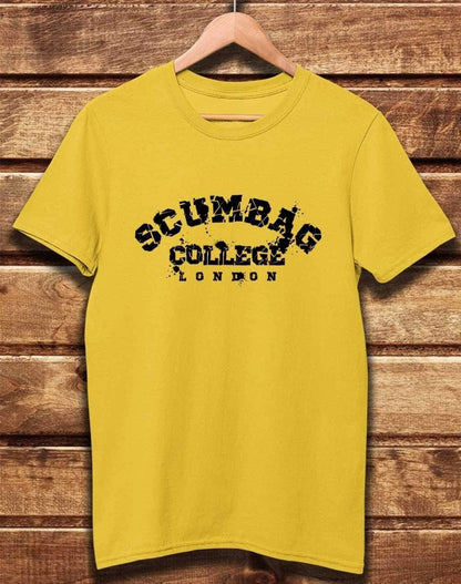 DELUXE Scumbag College Organic Cotton T-Shirt S / Yellow  - Off World Tees