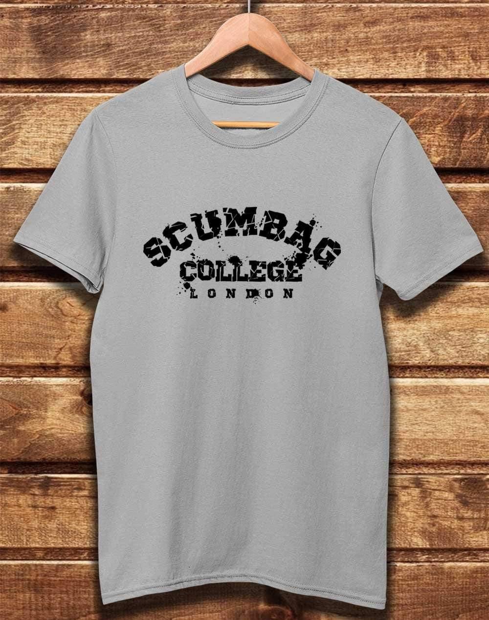 DELUXE Scumbag College Organic Cotton T-Shirt XS / Light Grey  - Off World Tees