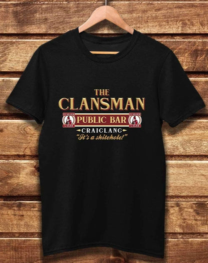 DELUXE The Clansman Public Bar Organic Cotton T-Shirt XS / Black  - Off World Tees