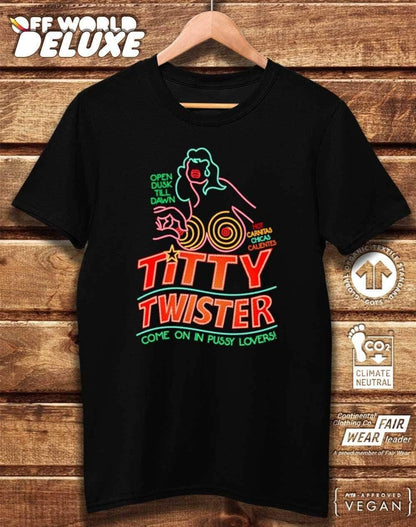 DELUXE Titty Twister Organic Cotton T-Shirt  - Off World Tees