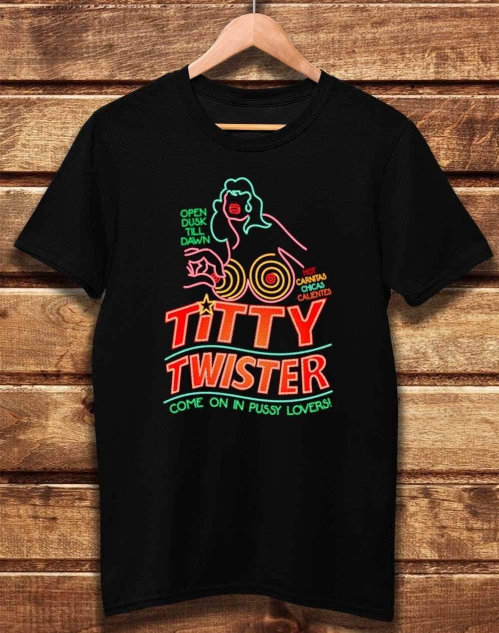 DELUXE Titty Twister Organic Cotton T-Shirt XS / Black  - Off World Tees