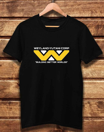 DELUXE Weyland Yutani Classic Logo Organic Cotton T-Shirt XS / Black  - Off World Tees