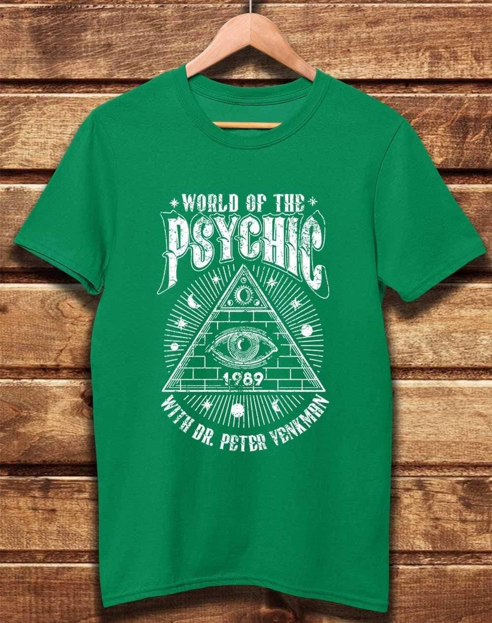 DELUXE World of the Psychic Organic Cotton T-Shirt XS / Kelly Green  - Off World Tees