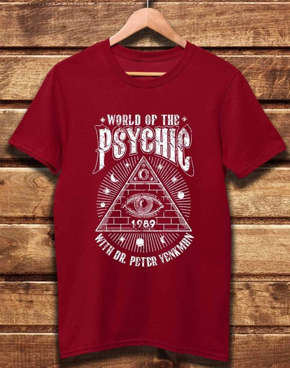 DELUXE World of the Psychic Organic Cotton T-Shirt XS / Red  - Off World Tees