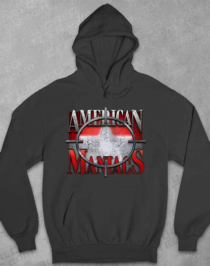 American Maniacs - Hoodie XS / Charcoal  - Off World Tees