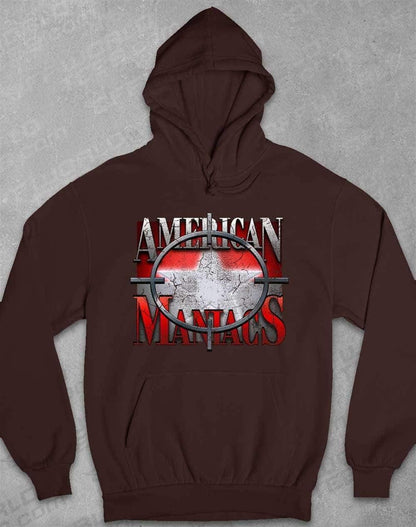 American Maniacs - Hoodie XS / Hot Chocolate  - Off World Tees