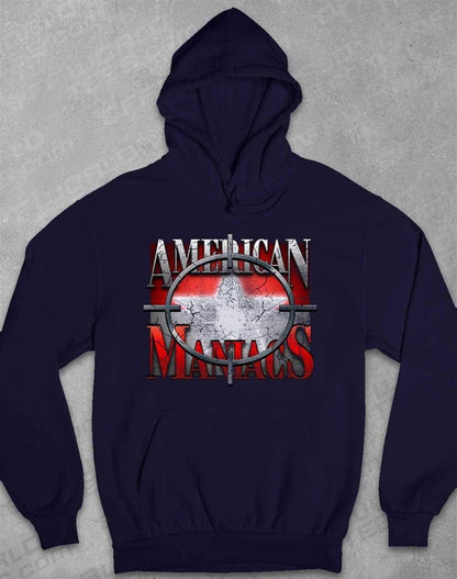 American Maniacs - Hoodie XS / Oxford Navy  - Off World Tees