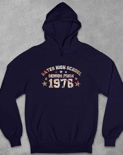 Bates High School Prom 1976 Hoodie XS / Oxford Navy  - Off World Tees