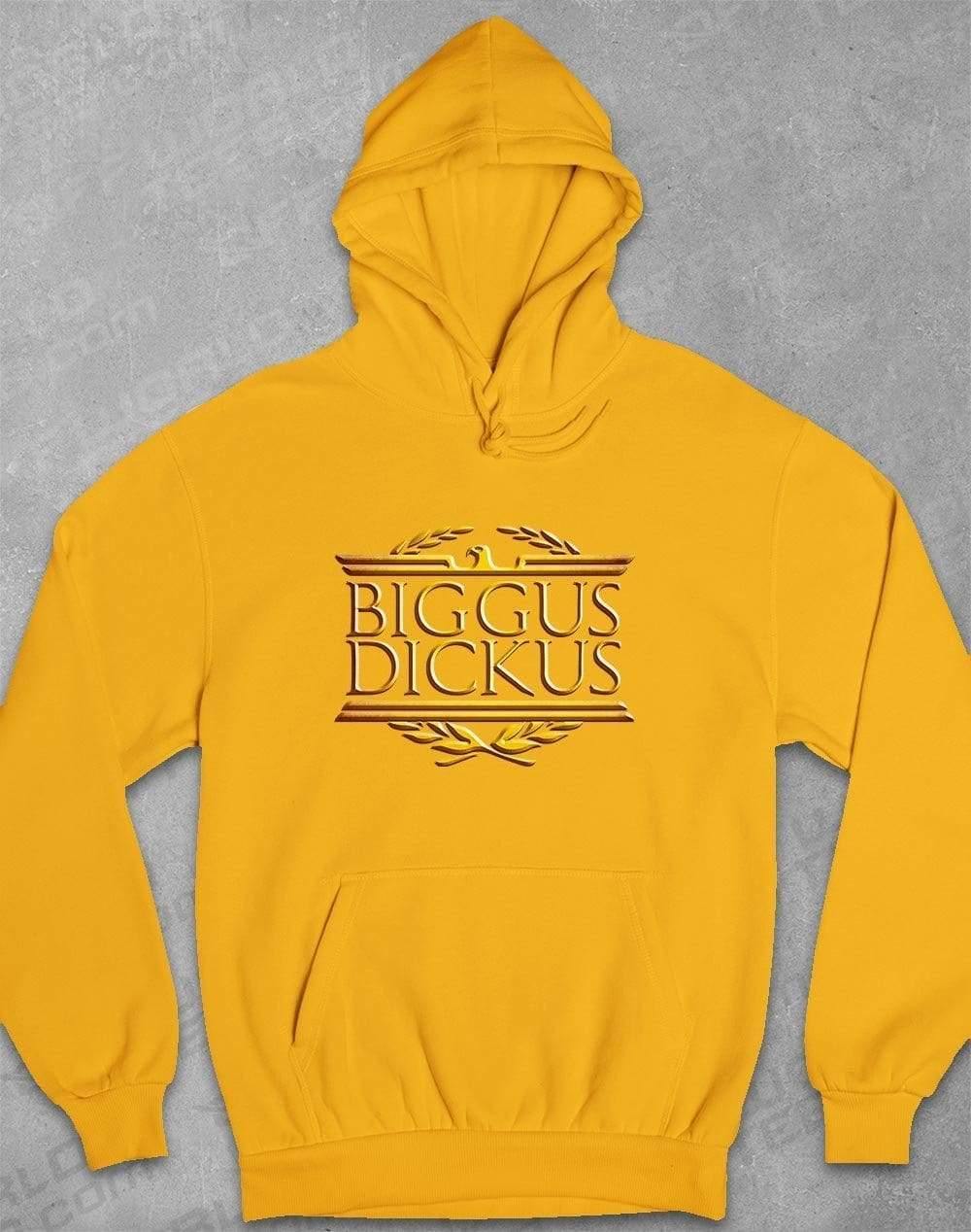 Biggus Dickus Hoodie XS / Gold  - Off World Tees