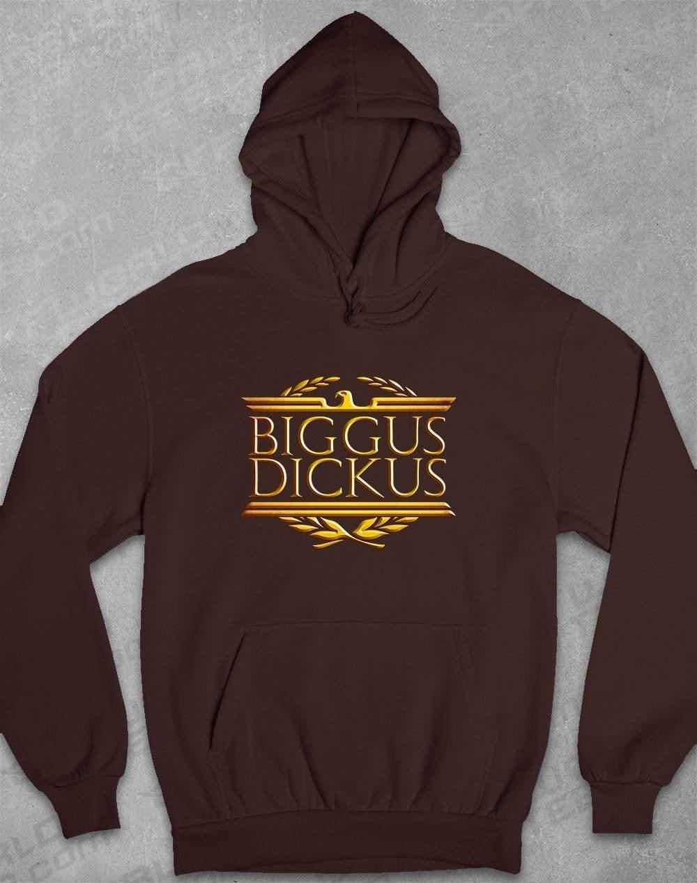 Biggus Dickus Hoodie XS / Hot Chocolate  - Off World Tees