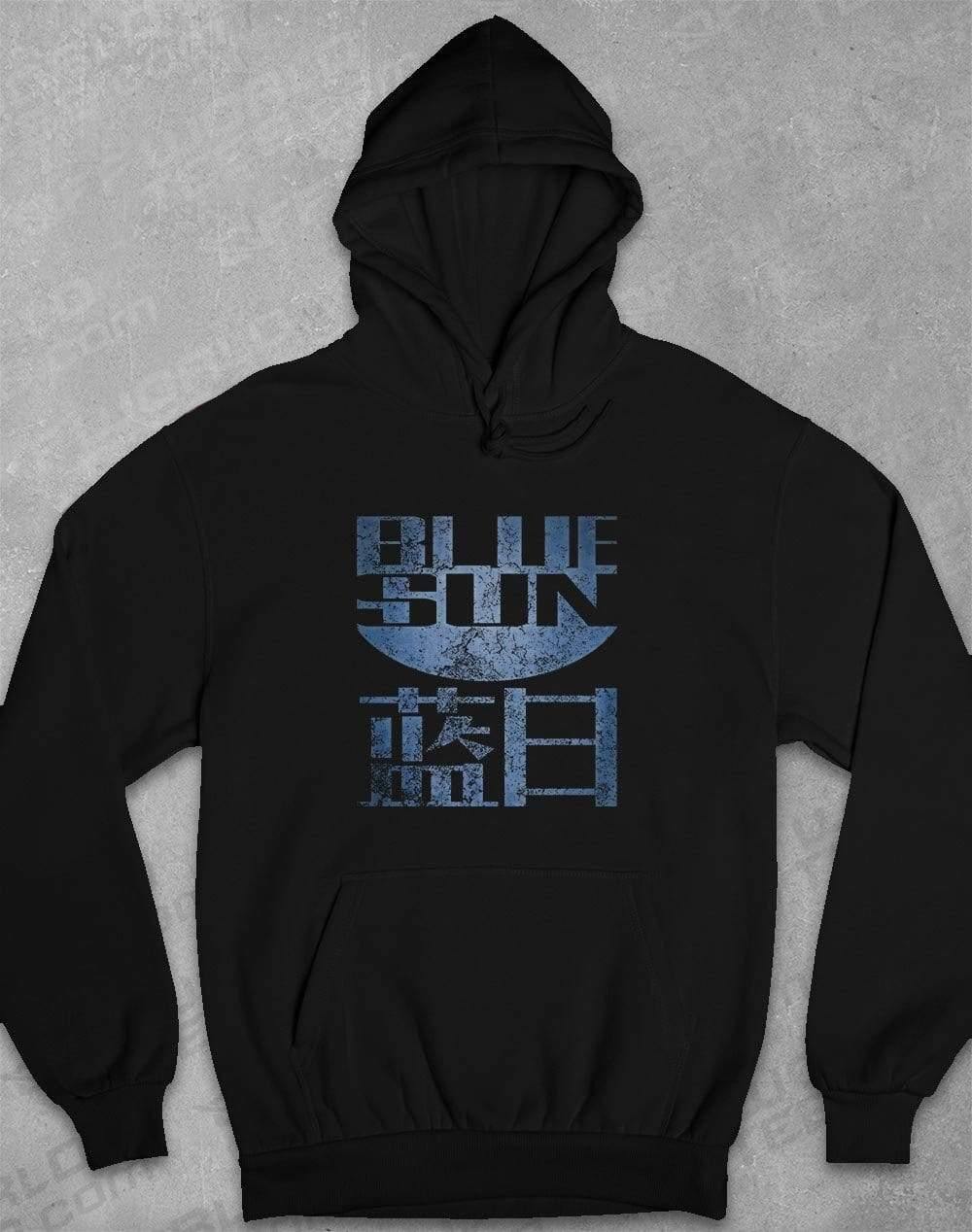 Blue Sun Hoodie S / Black  - Off World Tees