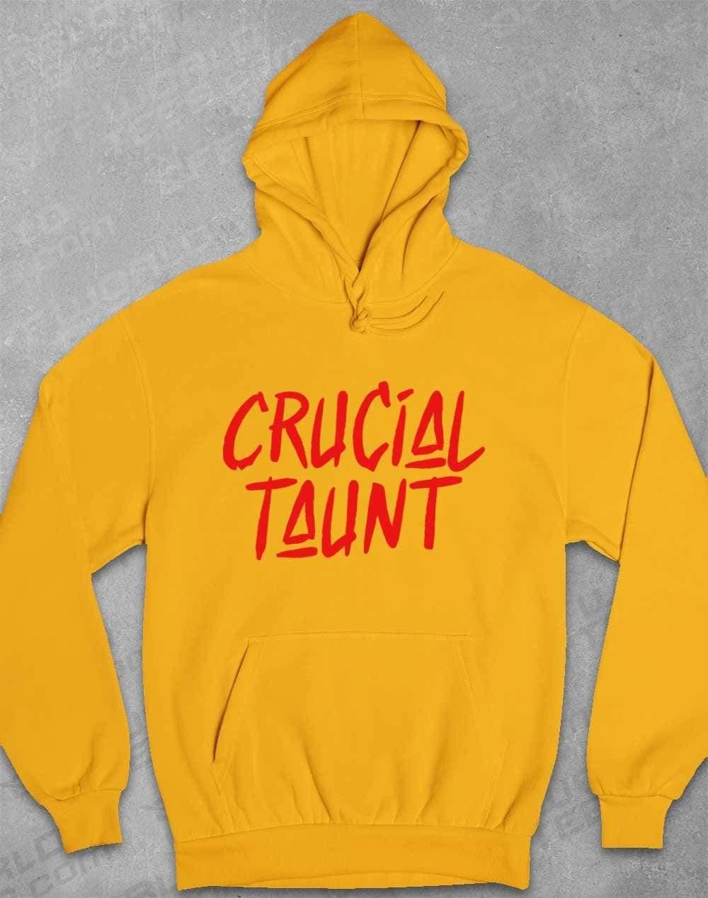Crucial Taunt Hoodie XS / Gold  - Off World Tees