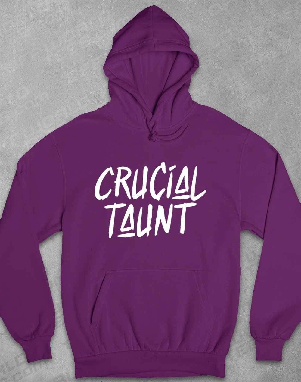 Crucial Taunt Hoodie XS / Plum  - Off World Tees