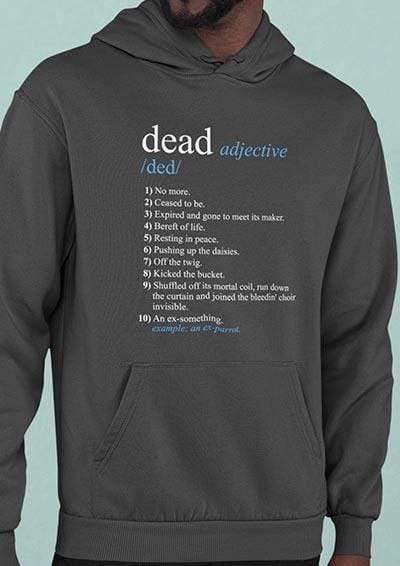 Dead Parrot Definition Hoodie  - Off World Tees