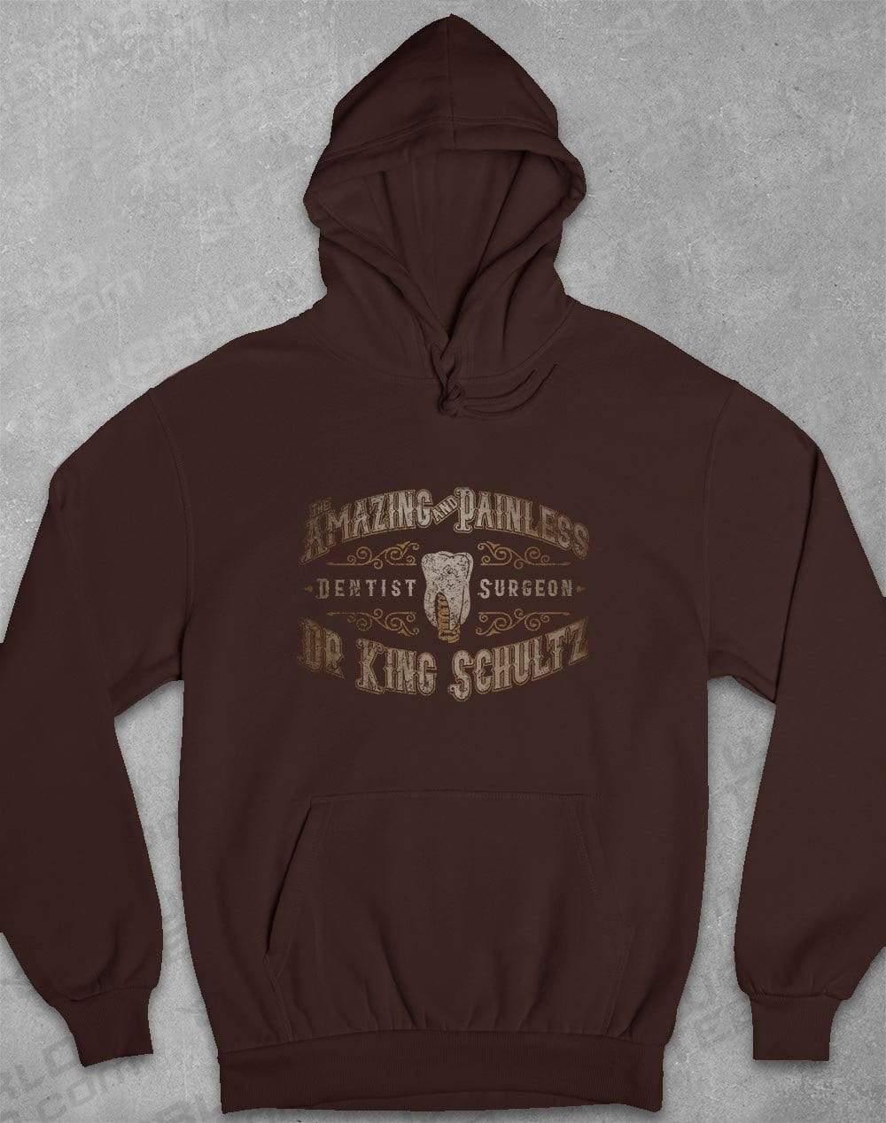 Dr King Schultz Hoodie S / Hot Chocolate  - Off World Tees