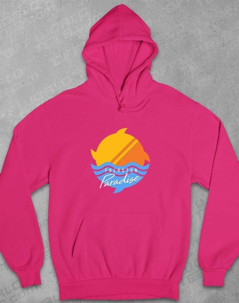 Fhloston Paradise Classic Hoodie S / Hot Pink  - Off World Tees