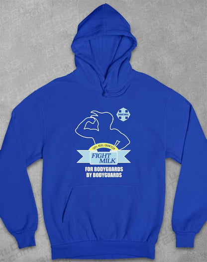 Fight Milk Hoodie XS / Royal Blue  - Off World Tees