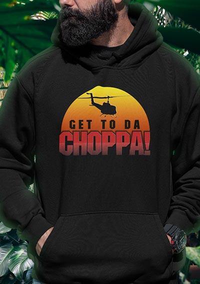 Get To Da Choppa Hoodie  - Off World Tees