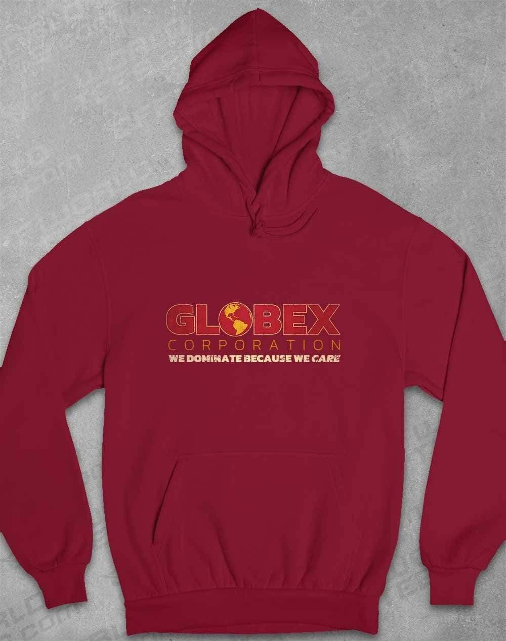 Globex Corporation Hoodie XS / Burgundy  - Off World Tees