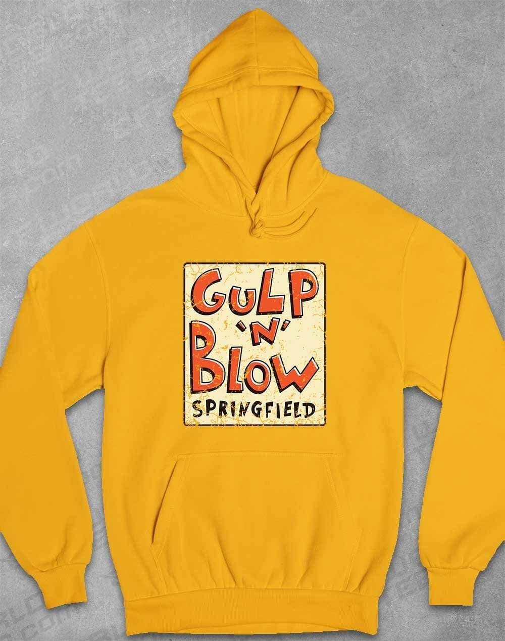 Gulp N Blow Hoodie XS / Gold  - Off World Tees