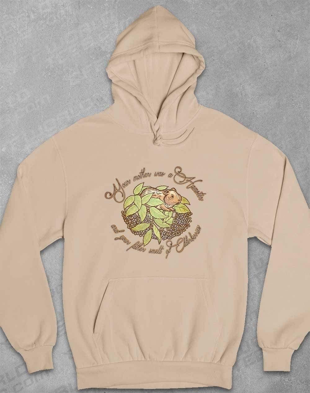 Hamster and Elderberries Hoodie XS / Desert Sand  - Off World Tees