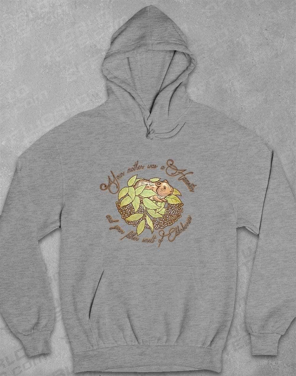 Hamster and Elderberries Hoodie XS / Heather  - Off World Tees