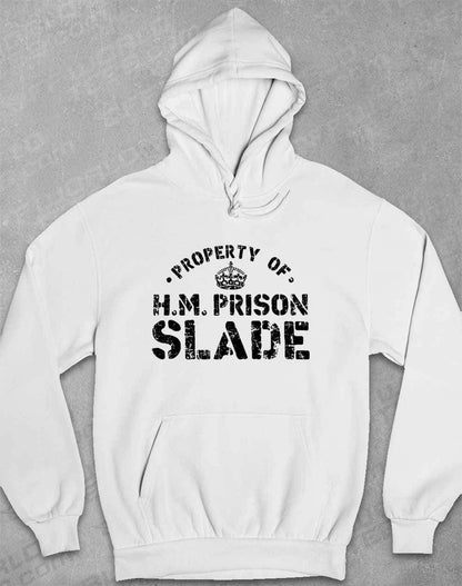 HM Prison Slade Hoodie XS / Arctic White  - Off World Tees