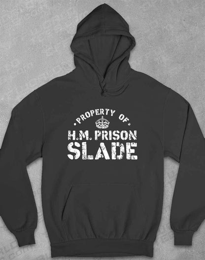 HM Prison Slade Hoodie XS / Charcoal  - Off World Tees