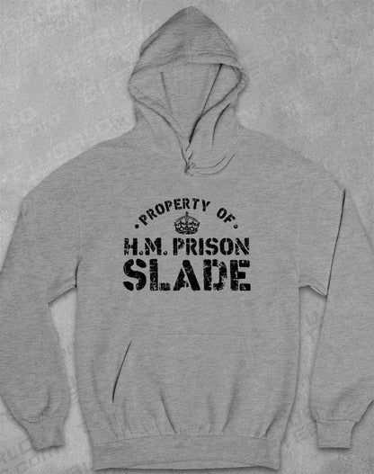 HM Prison Slade Hoodie XS / Heather  - Off World Tees