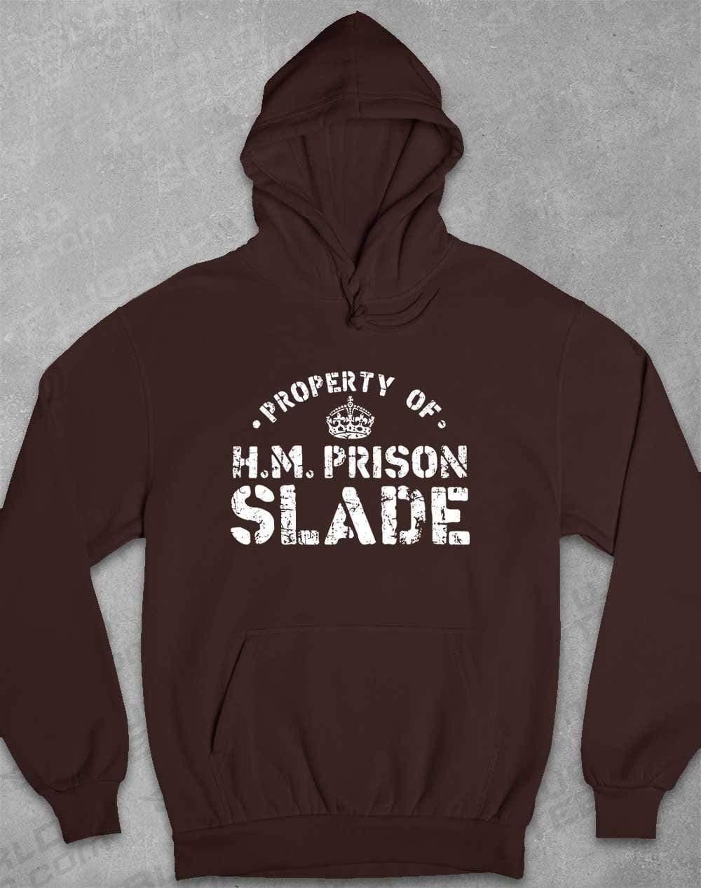 HM Prison Slade Hoodie XS / Hot Chocolate  - Off World Tees