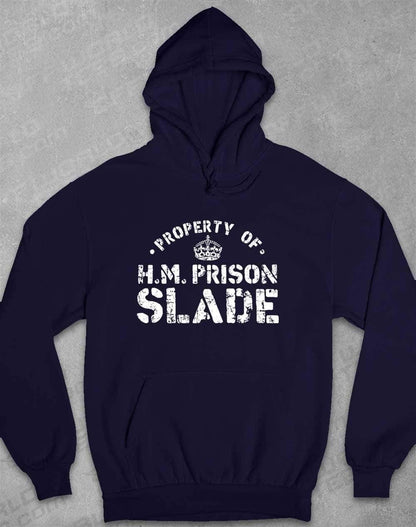 HM Prison Slade Hoodie XS / Oxford Navy  - Off World Tees
