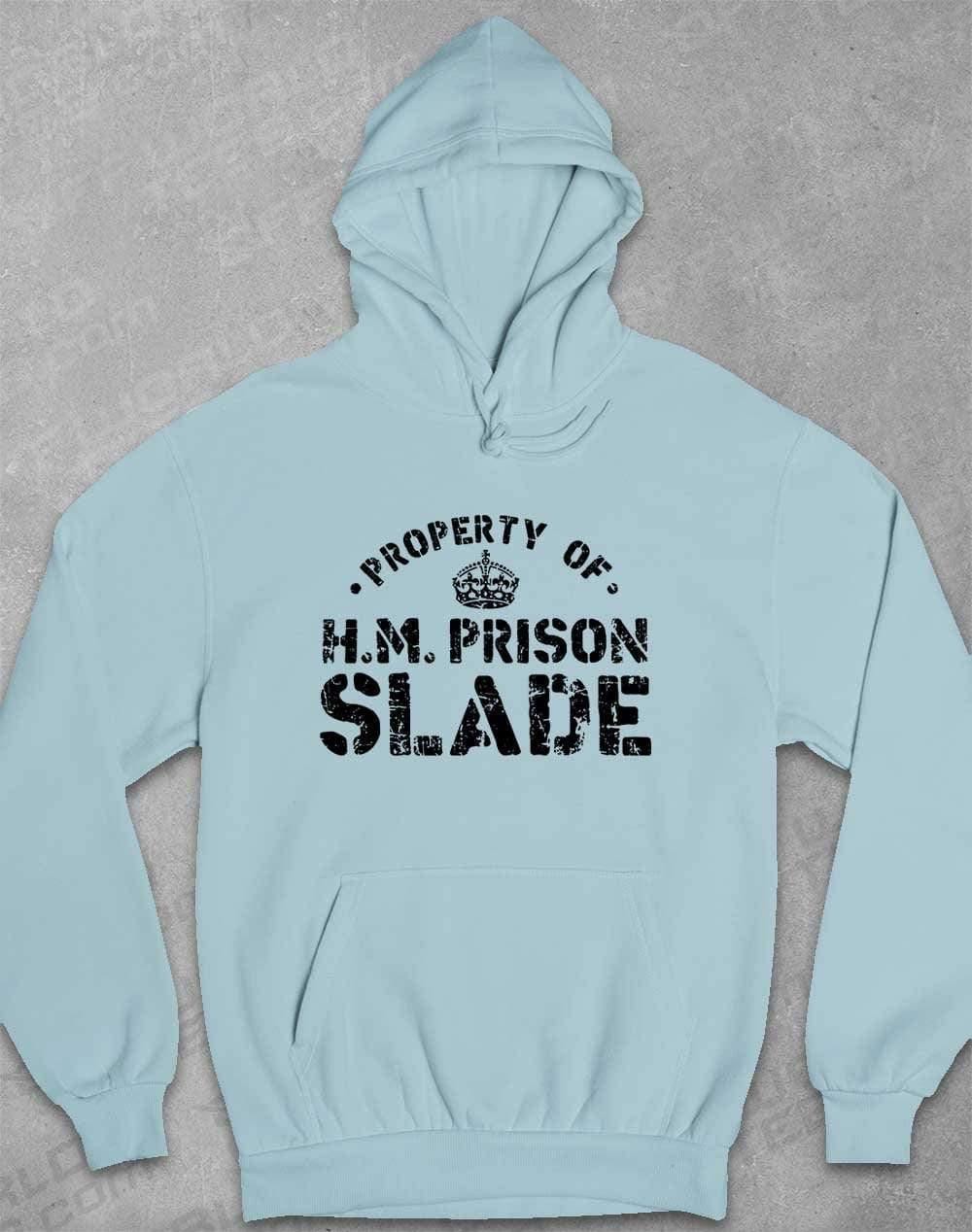 HM Prison Slade Hoodie XS / Sky Blue  - Off World Tees