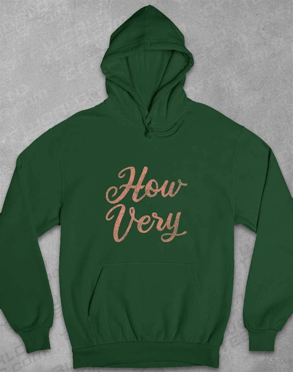 How Very Hoodie XS / Bottle Green  - Off World Tees