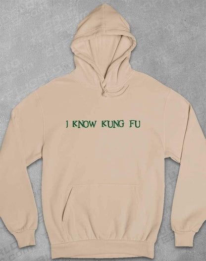 I Know Kung Fu Hoodie XS / Desert Sand  - Off World Tees